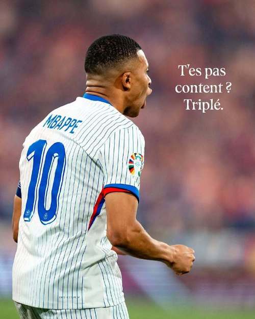 记者：姆巴佩将继续留在法国国家队，不会返回马德里养伤