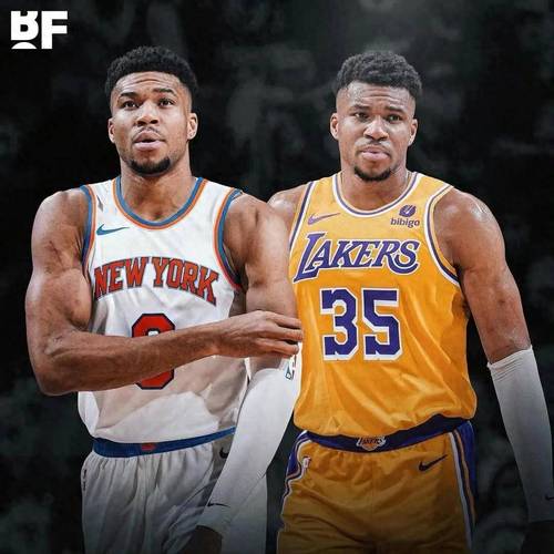 若离队尼克斯是首选下家！美媒晒字母哥P图：谁能阻止这支球队？