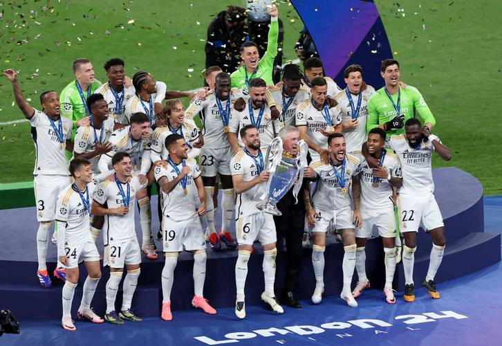 皇马赛季前11轮西甲比赛取胜10场，队史第5次+本世纪第2次